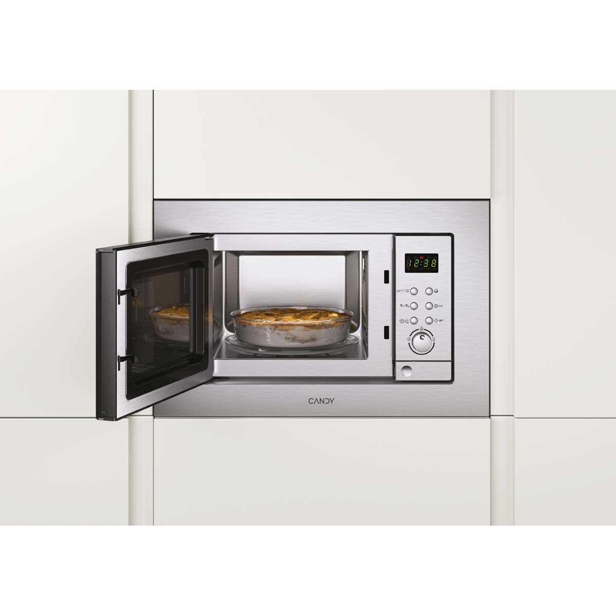 Microondas integrable Candy 20 litros y grill - MIC201EX - Acero Inox Acero Inox-4