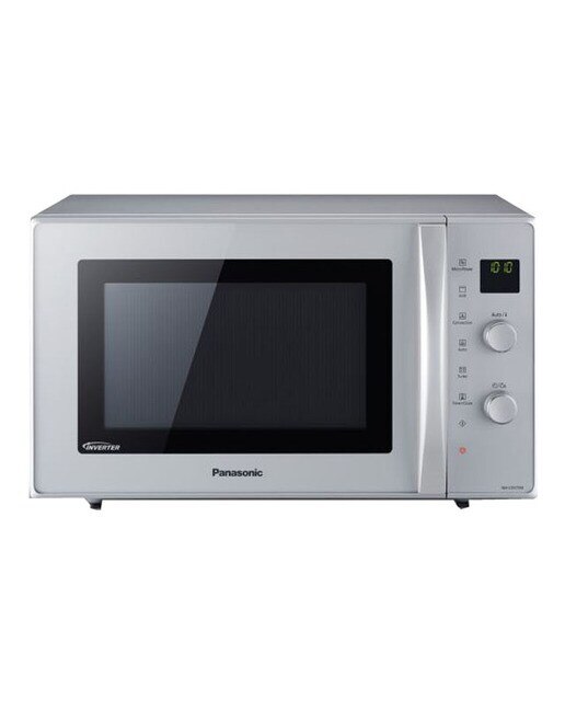 Microondas convección Panasonic Inverter, 27 litros y grill - NNCD575MEPG Silver-1