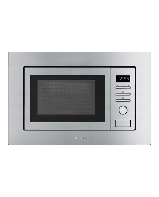 Smeg - Microondas integrable Smeg 21 litros y grill - FMI020X.