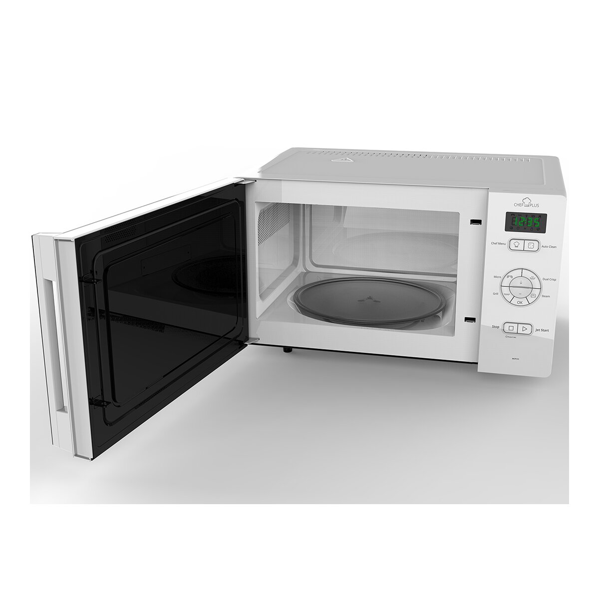 Microondas Whirlpool 25 litros y grill - MCP 346 WH - Blanco Blanco-6