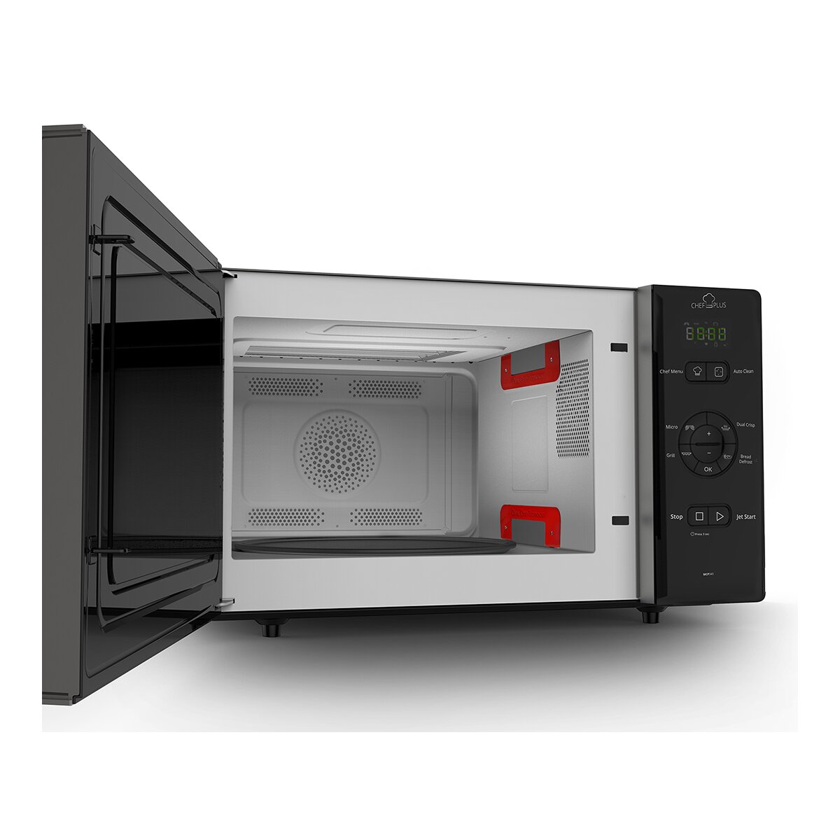 Microondas Whirlpool 25 litros y grill - MCP 346 WH - Blanco Blanco-10