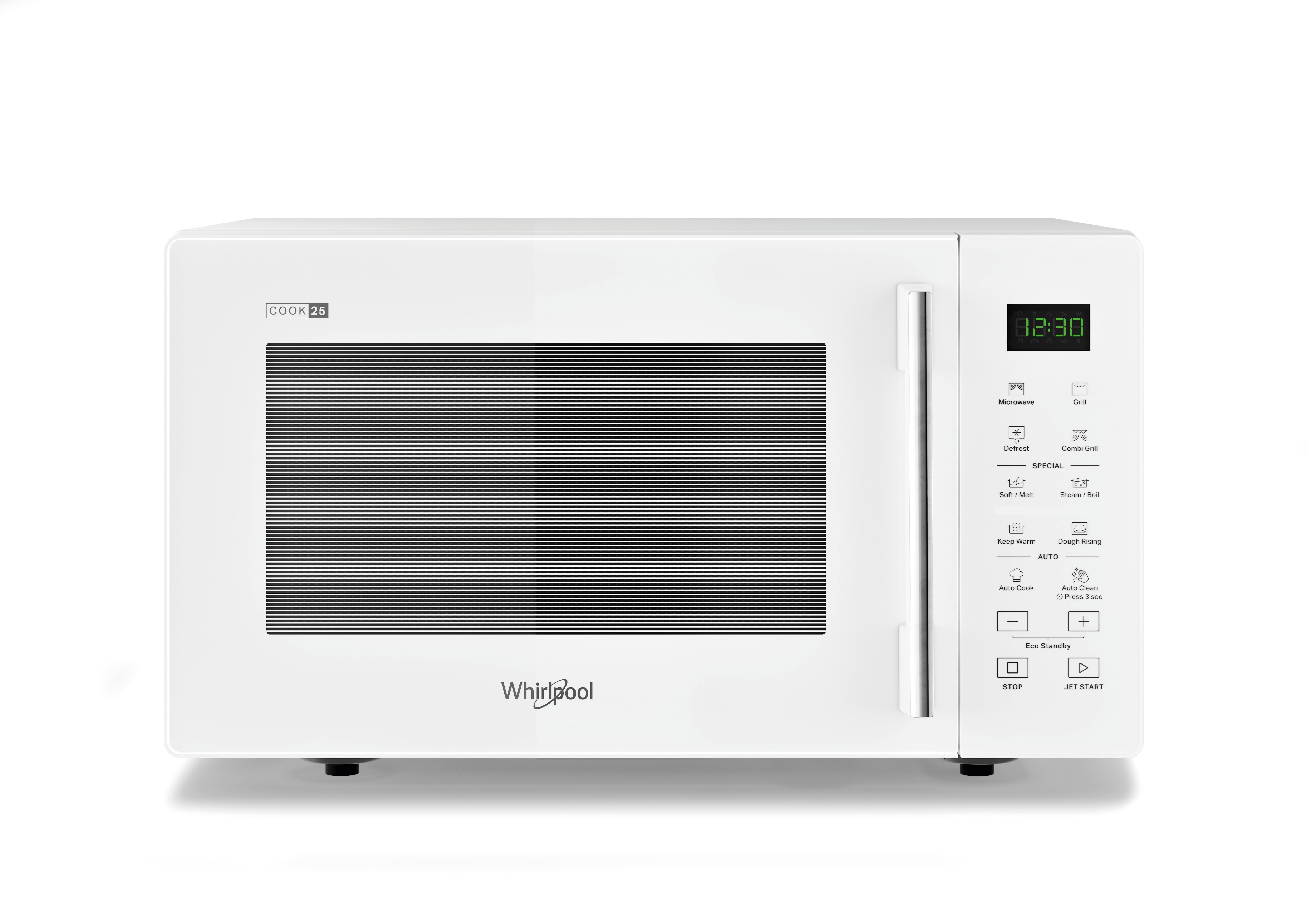Micro-ondas Whirlpool MWP 254 W de 900 W com Grill e Capacidade de 25 Litros - Branco Branco-2