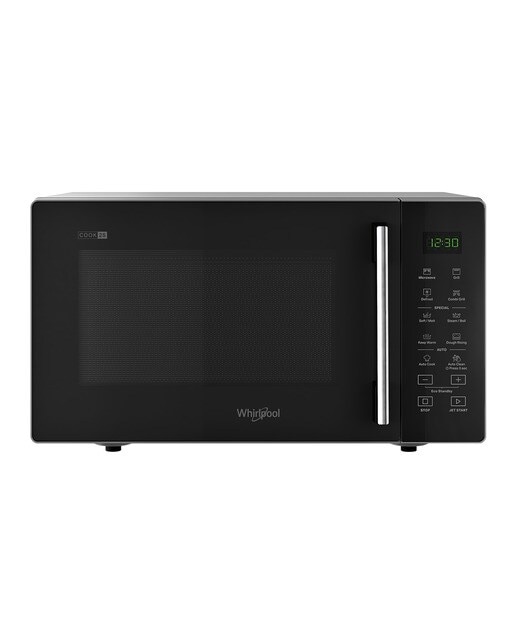 Imagem 0 de Micro-ondas Whirlpool MWP 254 SB de 900 W com Grill e Capacidade de 25 Litros - Preto e Inox