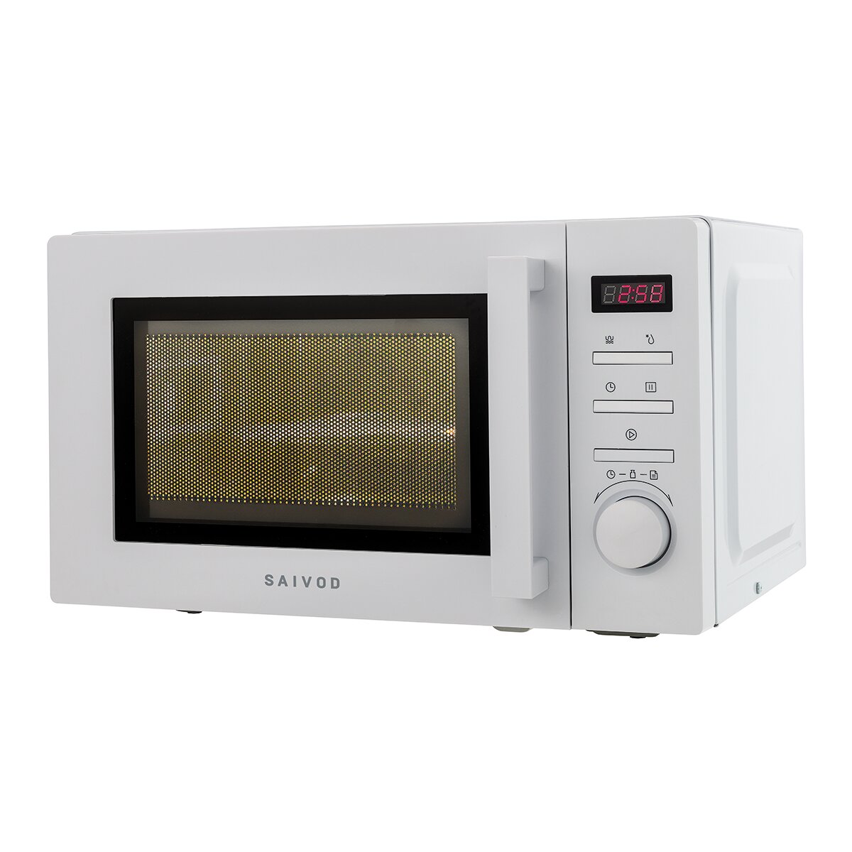 Microondas SAIVOD 20 litros y grill - MSGE-2819 Blanco-2