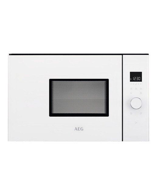 Imagem 0 de Micro-ondas Encastrável AEG MBB1756SEW de 800 W e Capacidade de 17 Litros - Branco