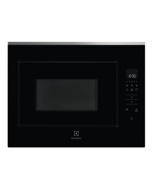 Micro-ondas com Grill Encastrável Electrolux KMFD264TEX de 900 W e de 26 Litros - Preto e Inox Anti-dedadas Preto/Inox-1