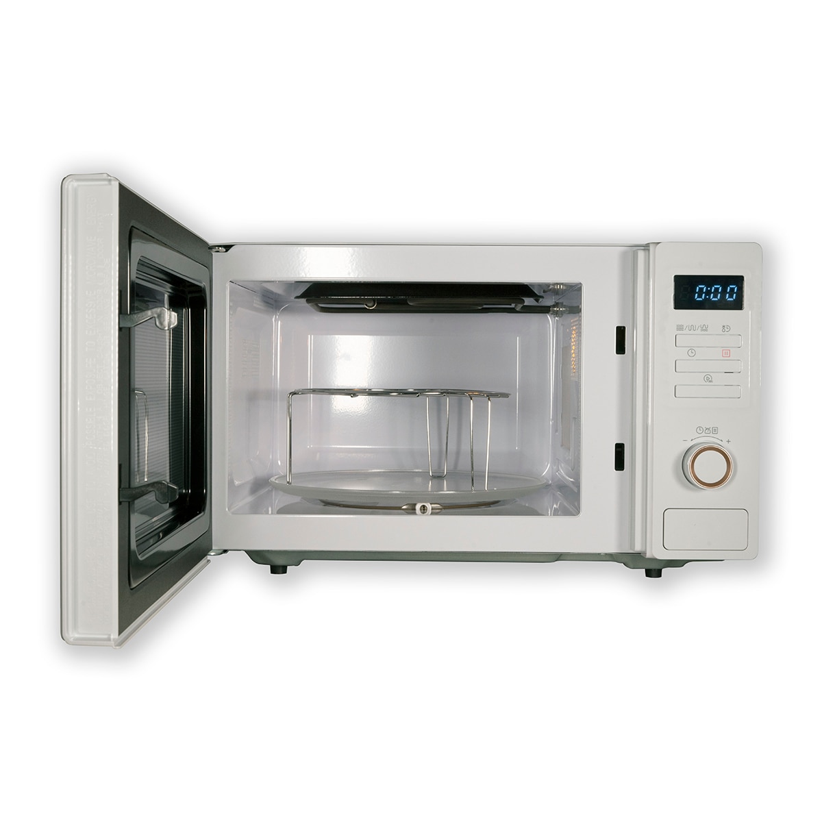 Microondas Midea 23 litros y grill - MCM238GDWP Blanco-11