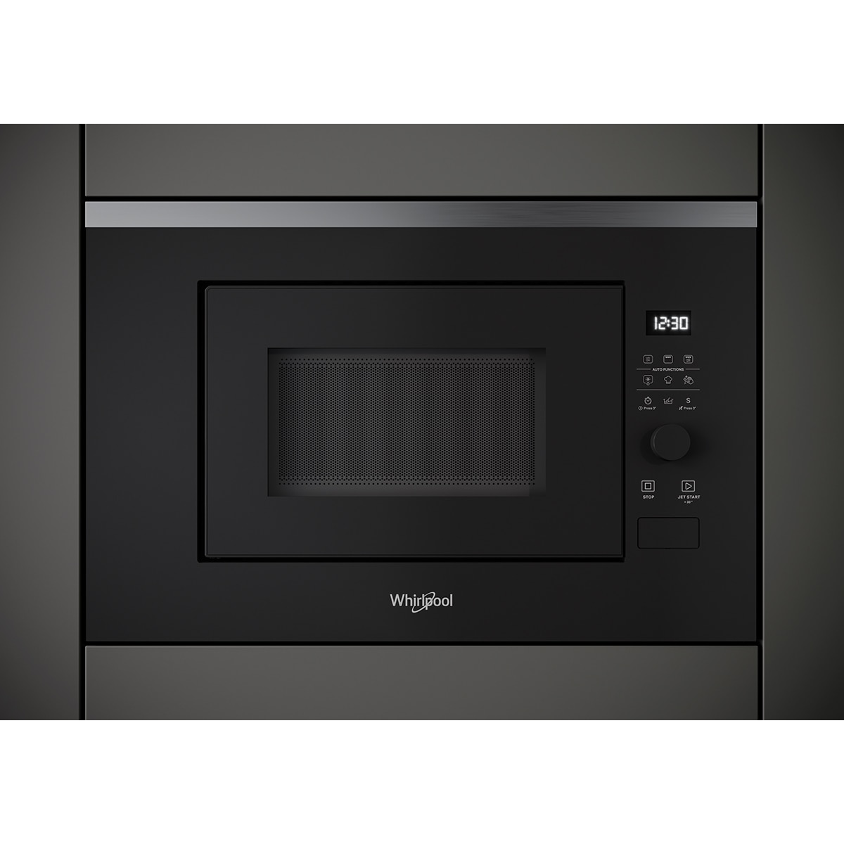Microondas integrable Whirlpool 20 litros y grill - WMF201G - Negro Negro-2