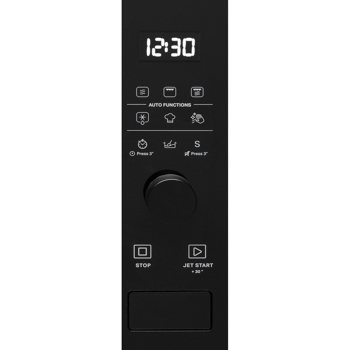 Microondas integrable Whirlpool 20 litros y grill - WMF201G - Negro Negro-4