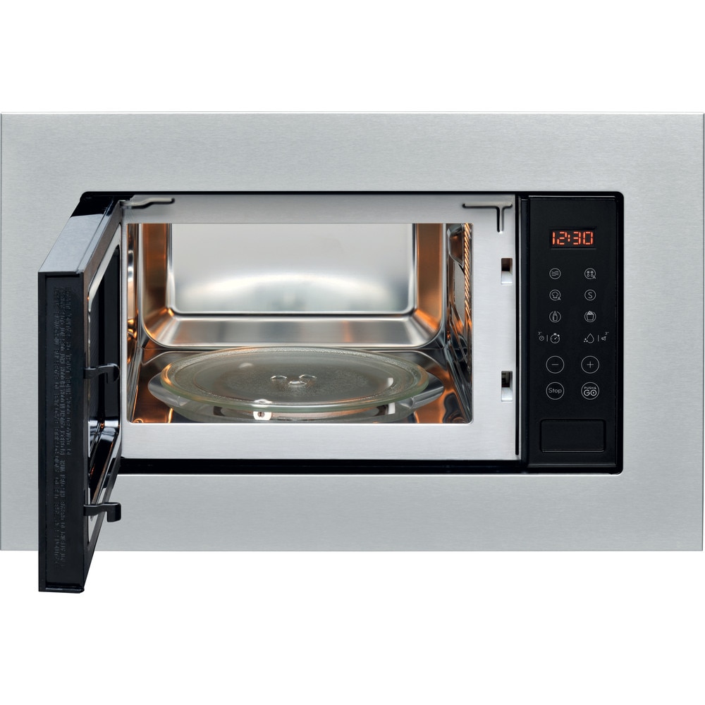 Imagen 2 de Microondas integrable Indesit 20 litros - MWI 120 SX - Inox Inox