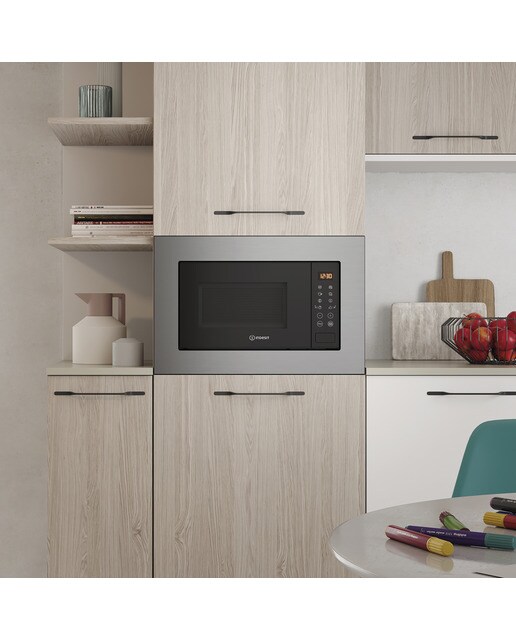 Microondas integrable Indesit 20 litros - MWI 120 GX - Inox Inox-3