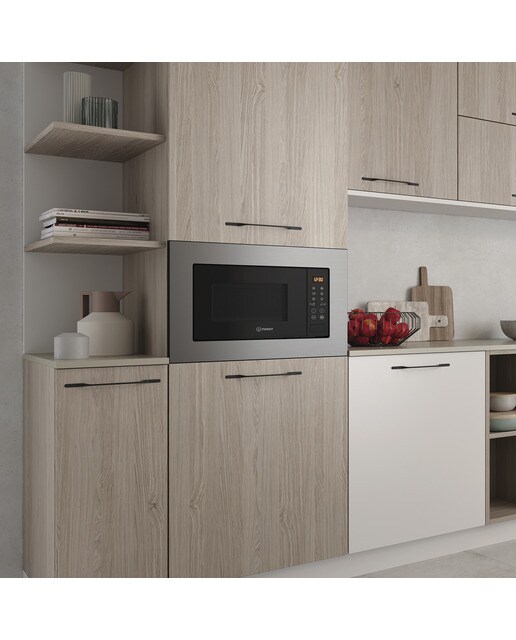 Microondas integrable Indesit 20 litros - MWI 120 GX - Inox Inox-5