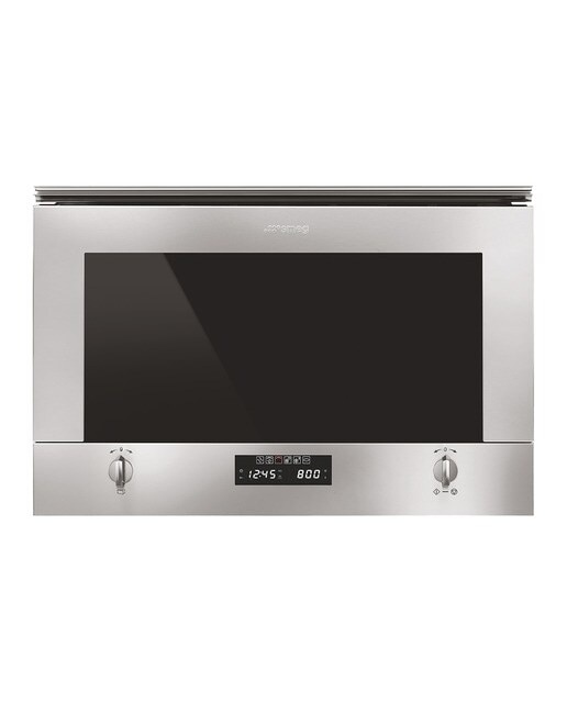Smeg - Microondas integrable Smeg 22 litros y grill - MP422X1.