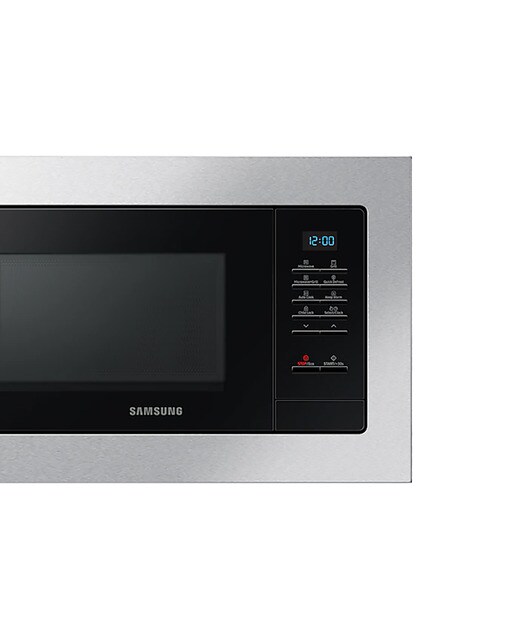 Microondas integrable Samsung 23 litros y grill - MG23A7013CT/EC - Inox / Negro Inox / Negro-2