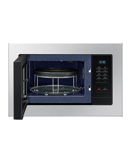 Microondas integrable Samsung 23 litros y grill - MG23A7013CT/EC - Inox / Negro Inox / Negro-4