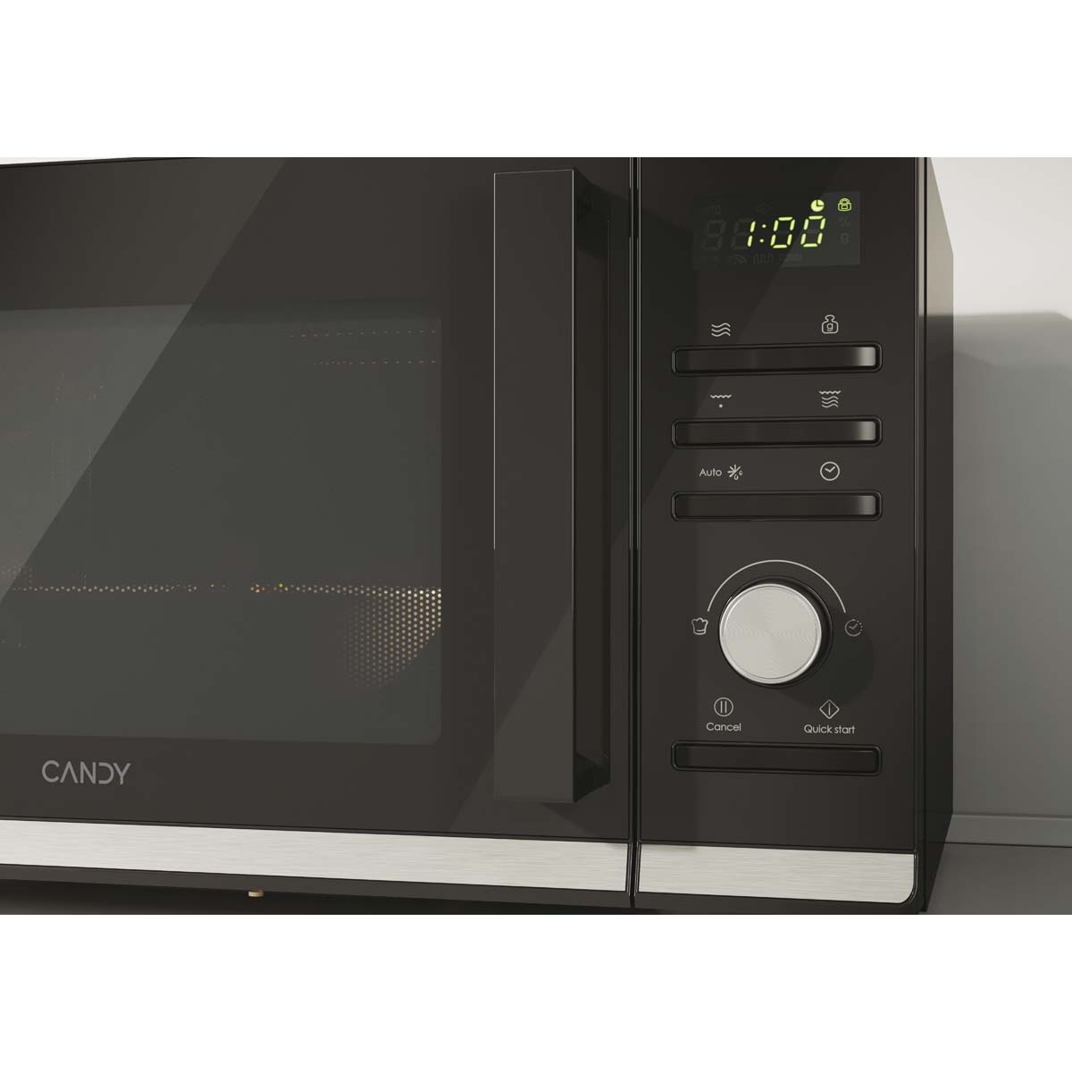 Microondas Candy 25 litros y grill - CMGA25TND Negro-5