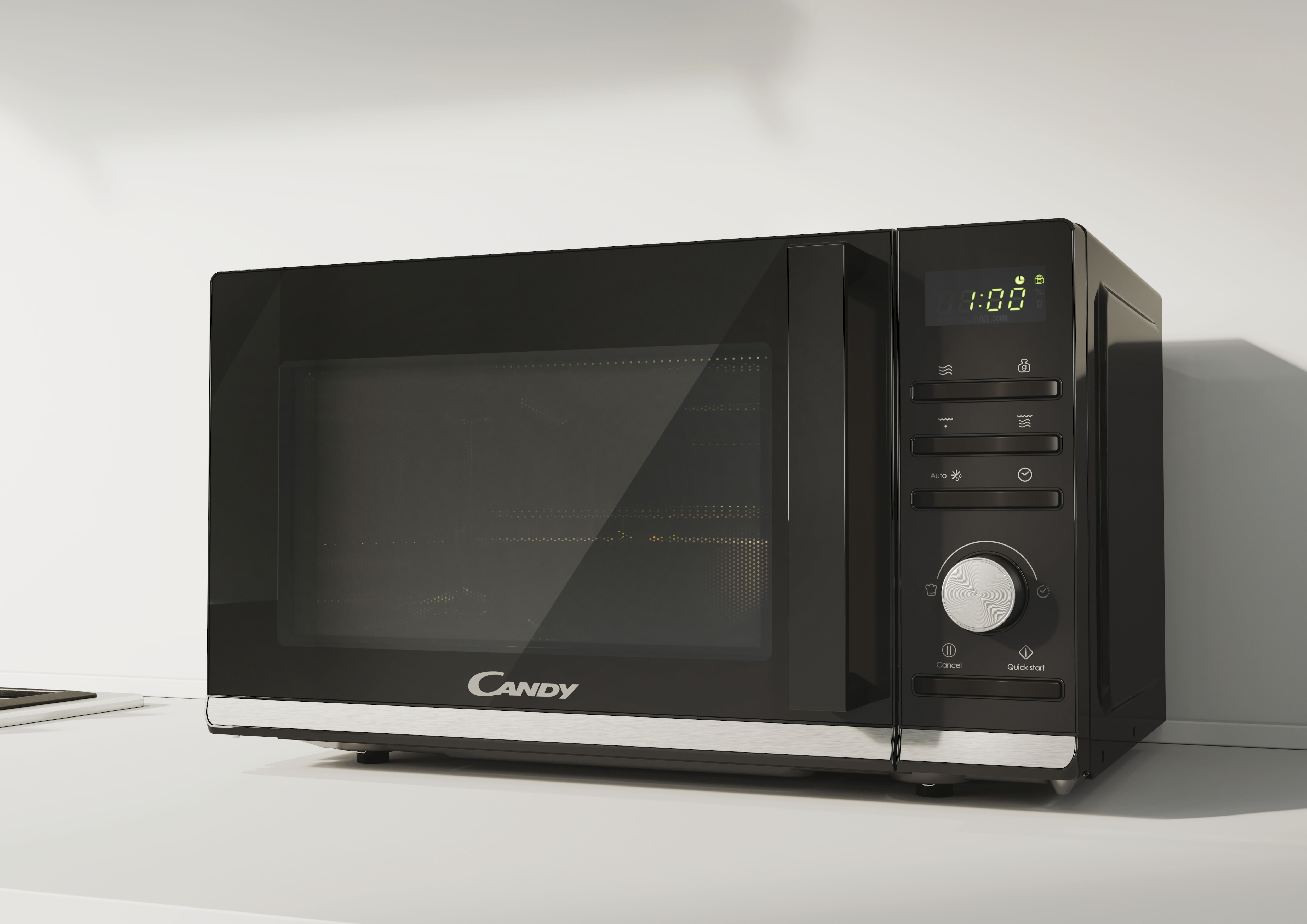Micro-ondas com Grill Candy Moderna CMGA20TNDB de 700 W e de 20 Litros - Preto Preto-3