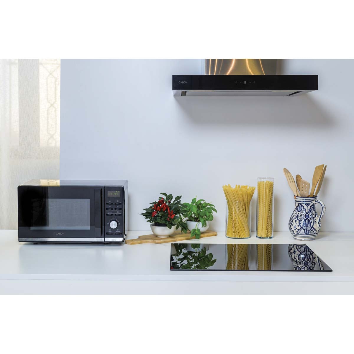 Micro-ondas com Grill Candy Moderna CMGA23TNDB de 900 W e de 23 Litros - Preto Preto-6