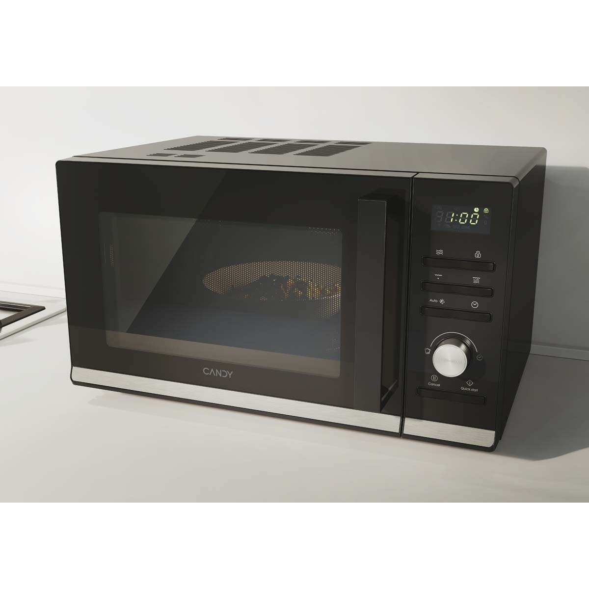 Micro-ondas com Grill Candy Moderna CMGA23TNDB de 900 W e de 23 Litros - Preto Preto-10