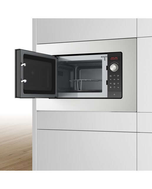Imagen 4 de Microondas integrable Bosch 20 litros y grill Master Chef - BEL623MS3 - Inox Inox