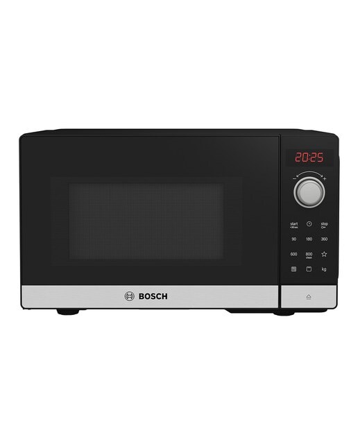 Microondas Bosch 20 litros y grill Master Chef- FEL023MS2 Inox / Negro-3
