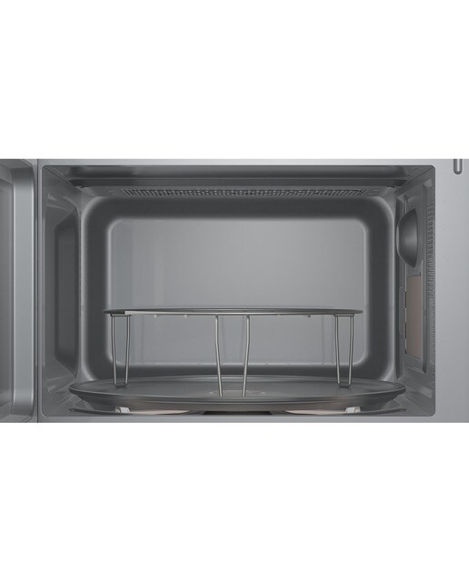 Microondas Bosch 20 litros y grill Master Chef- FEL023MS2 Inox / Negro-5