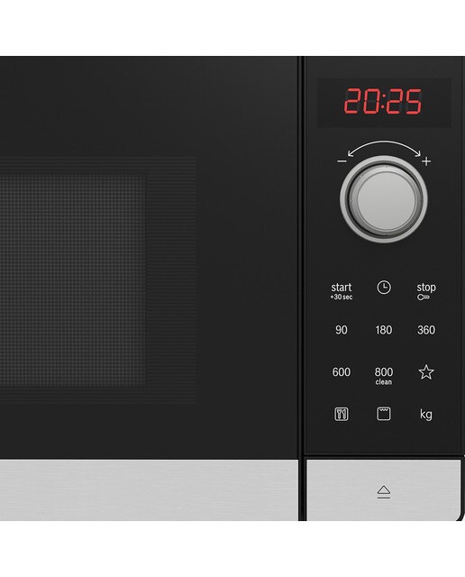 Microondas Bosch 20 litros y grill Master Chef- FEL023MS2 Inox / Negro-6