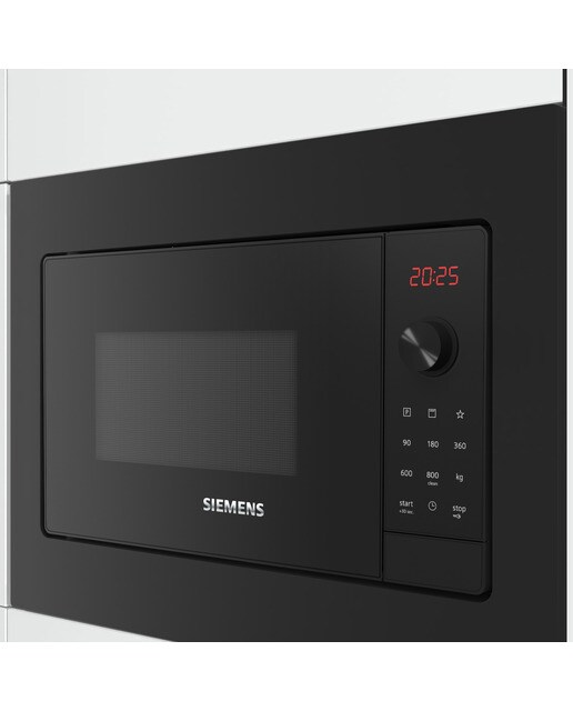 Imagen 4 de Microondas integrable Siemens 20 litros y grill - BE623LMB3 - Negro Negro