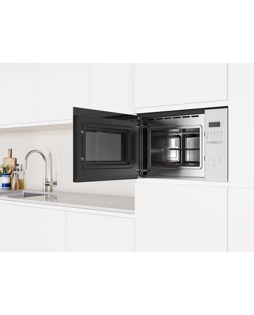 Microondas integrable Balay 25 litros y grill Serie Cristal- 3CG5175 - Cristal blanco Cristal blanco-5