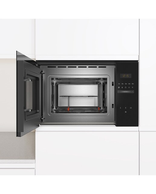 Micro-ondas com Grill Encastrável Balay 3CG5175B2 Serie Cristal e de 25 litros - Branco Vidro preto-3