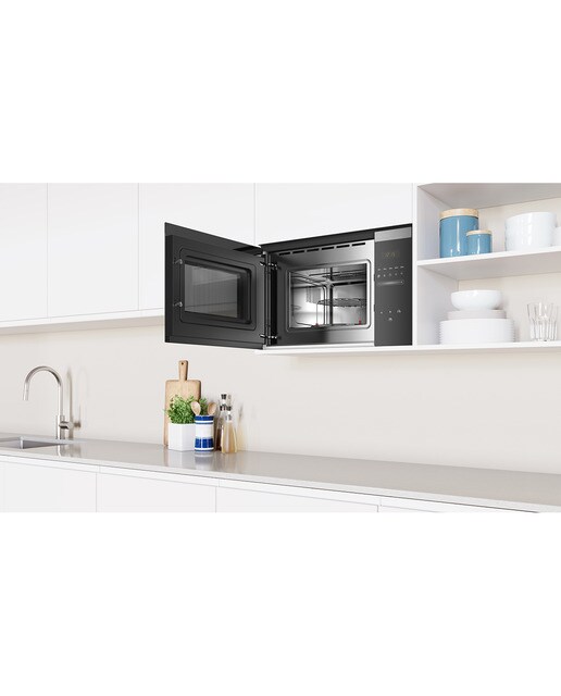 Micro-ondas com Grill Encastrável Balay 3CG4172X2 de 800 W e Capacidade de 20 L - Inox e Vidro Preto Inox/Preto-5