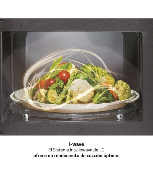 Microondas LG 20 litros, grill y 700 w - MH6042D - Negro Negro-10