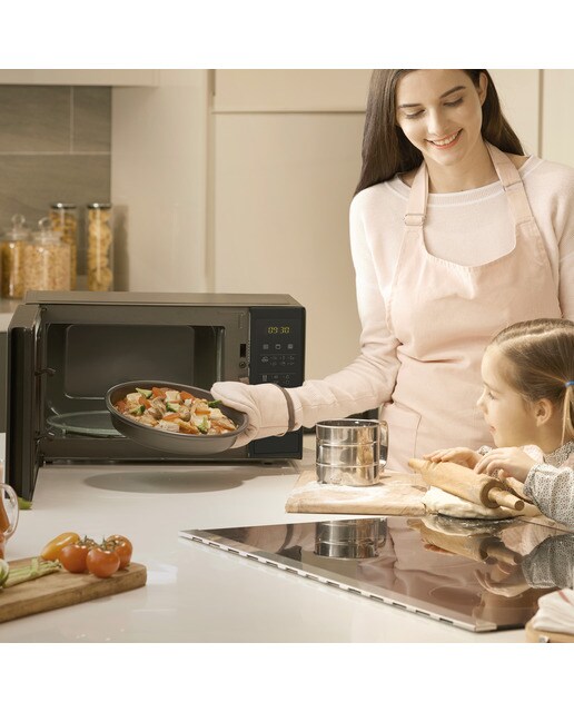 Microondas LG 20 litros, grill y 700 w - MH6042D - Negro Negro-15