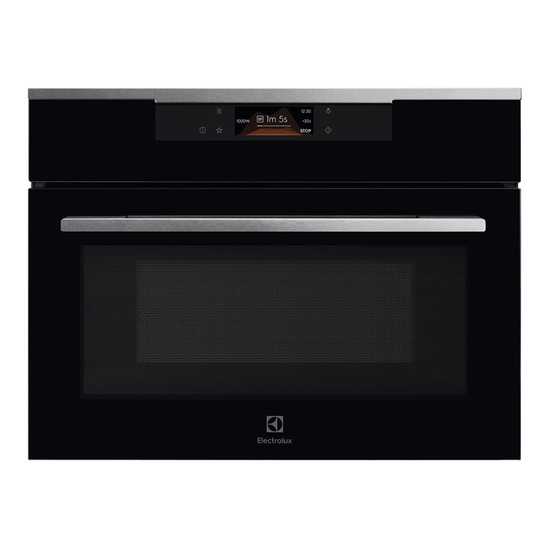 Microondas integrable Electrolux 42 litros y grill - KVMBE08X - Cristal negro Cristal negro-1
