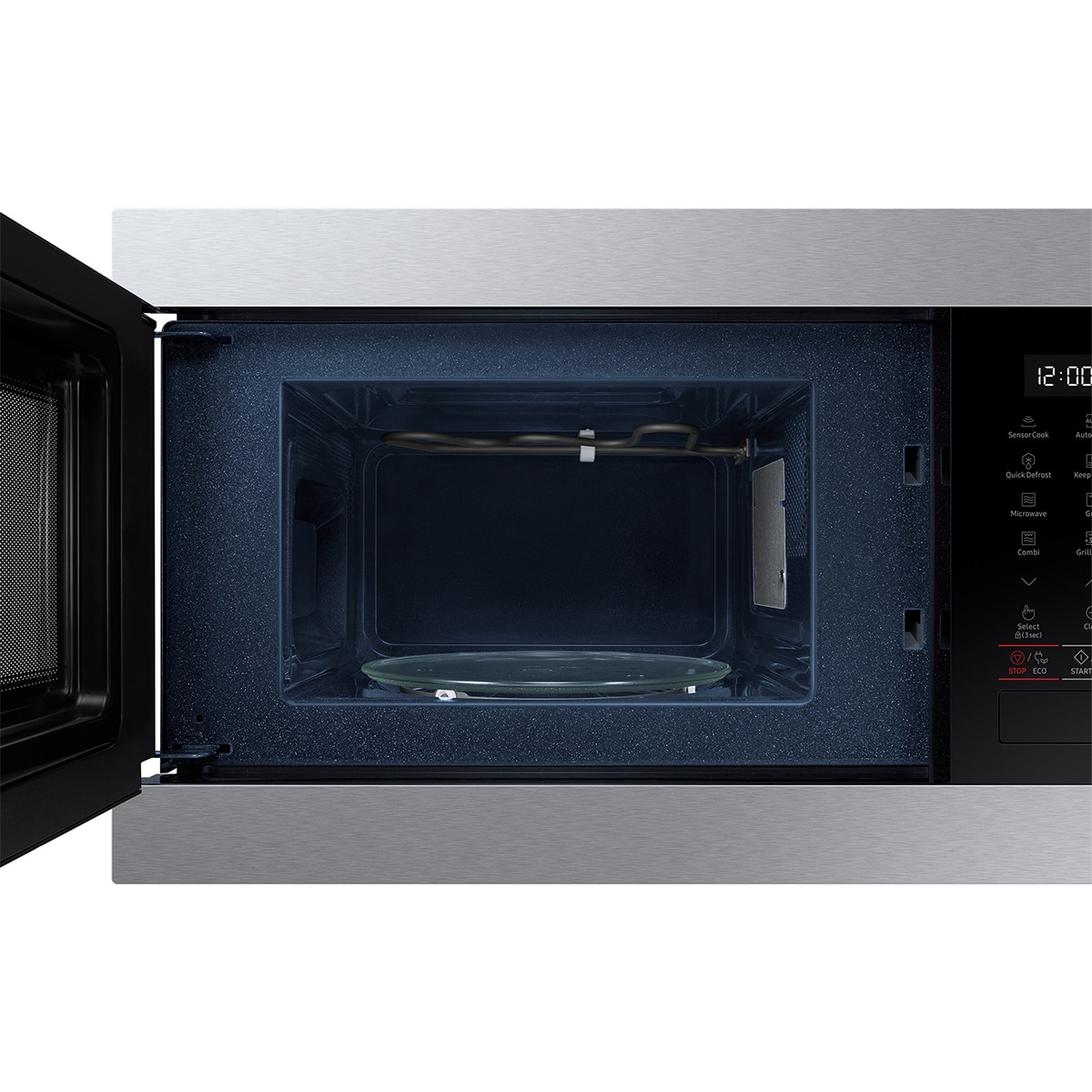 Imagen 11 de Microondas integrable Samsung 22 litros y grill - MG22M8274CT/E1 - Negro / Acero Inox Negro / Acero Inox