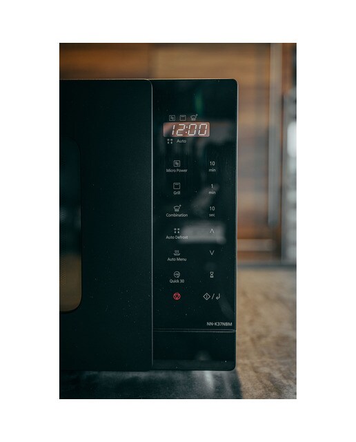 Microondas Panasonic 24 litros y grill - NN-K36NBMEPG Negro-5