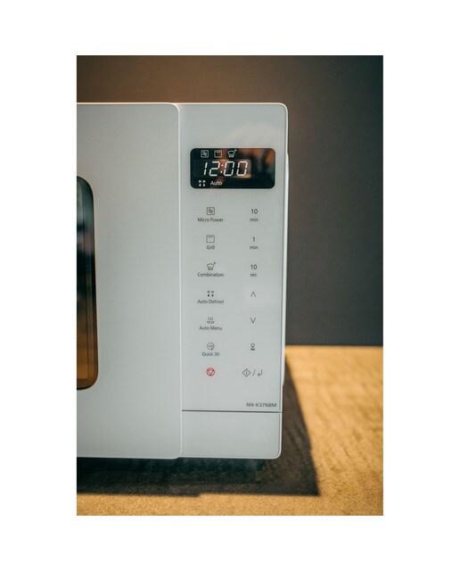 Microondas  Panasonic 24 litros y grill - NN-K35NWMEPG Blanco-5