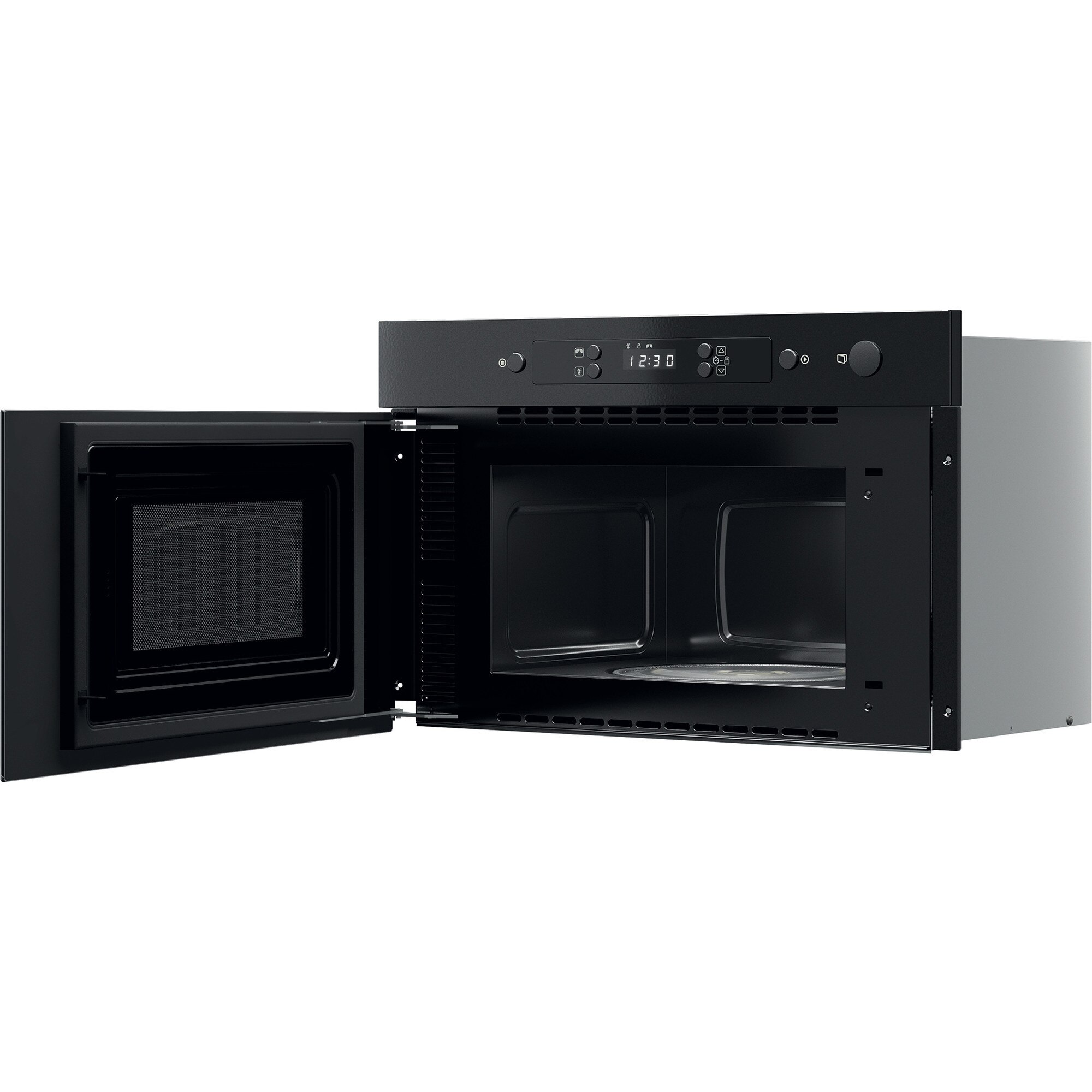 Microondas integrable Whirlpool 22 litros, sin grill - MBNA900B - Negro Negro-3
