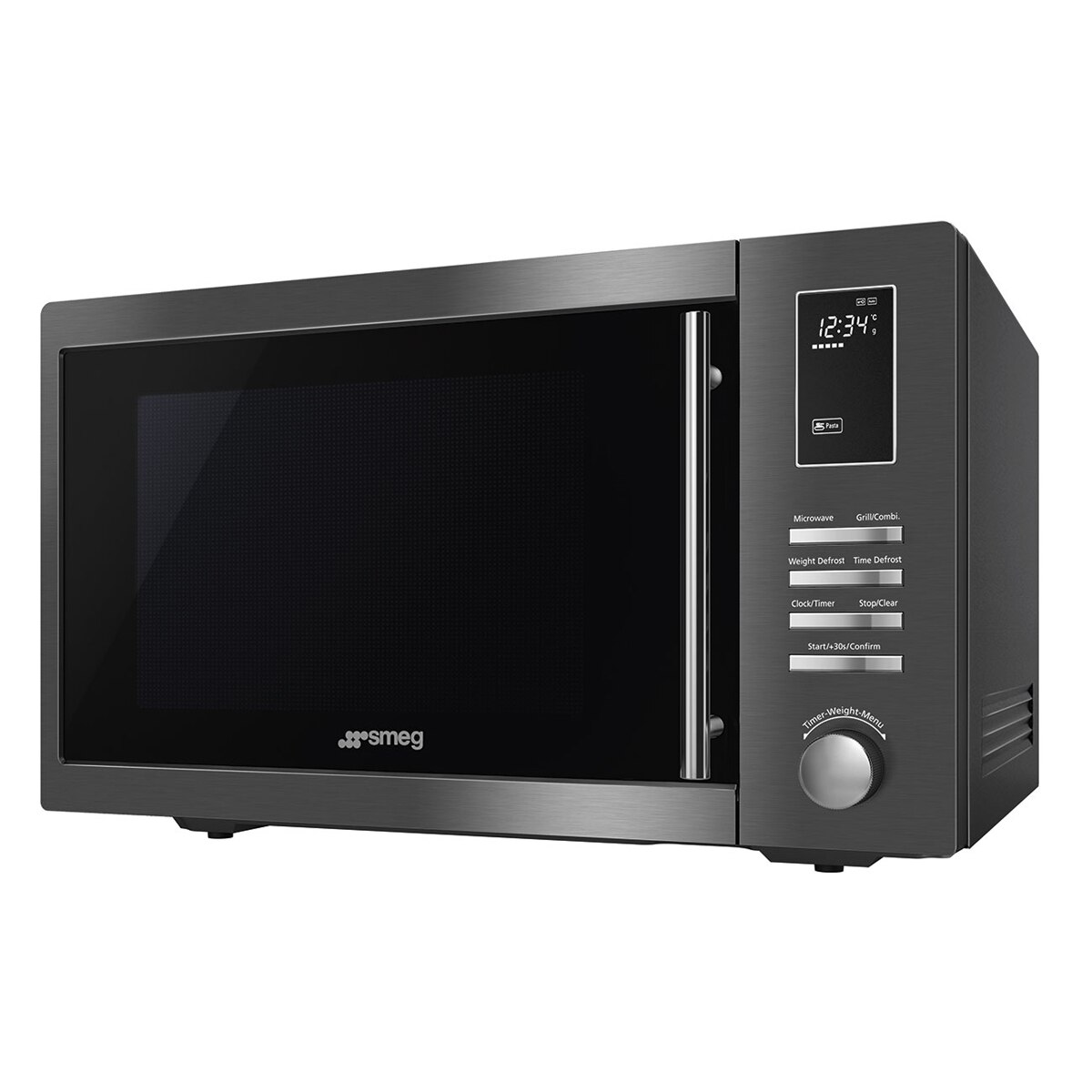 Microondas Smeg 25 litros y grill - MOE25B Negro-3