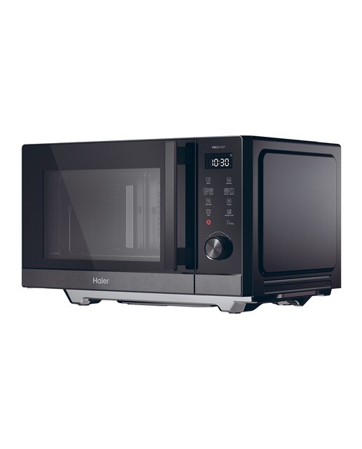 Microondas Haier 25 litros, grill y convección I-Touch Series 4 - HAMCI25FBS4TB/ST - Negro Negro-3