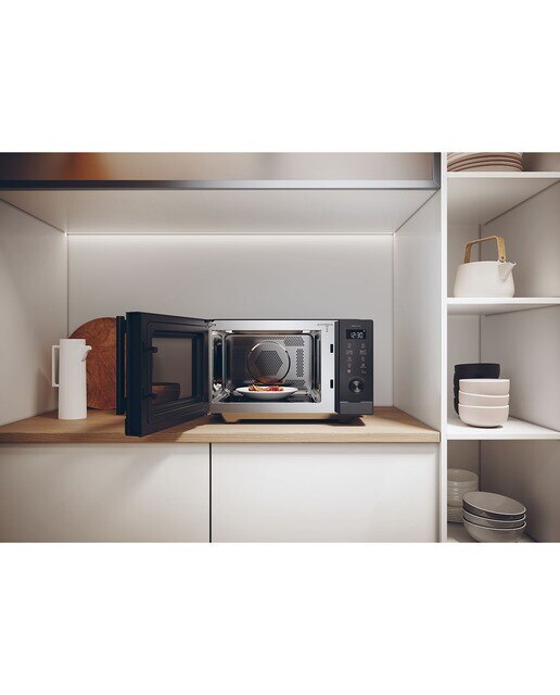 Microondas Haier 25 litros, grill y convección I-Touch Series 4 - HAMCI25FBS4TB/ST - Negro Negro-6