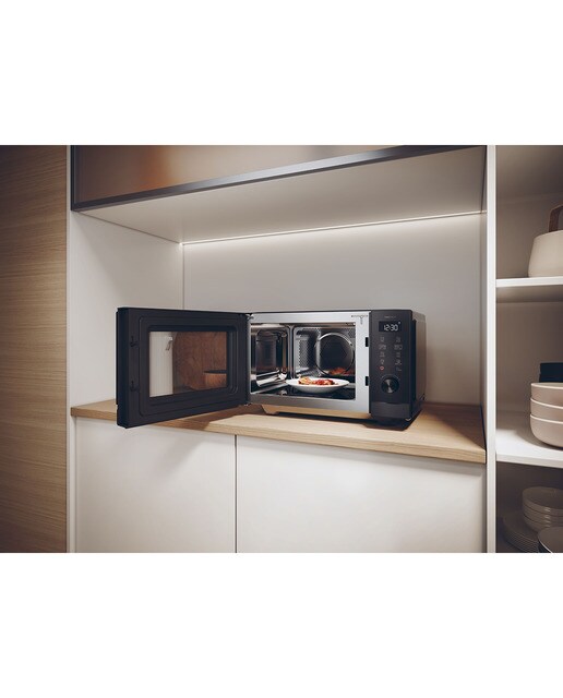 Microondas Haier 25 litros, grill y convección I-Touch Series 4 - HAMCI25FBS4TB/ST - Negro Negro-8