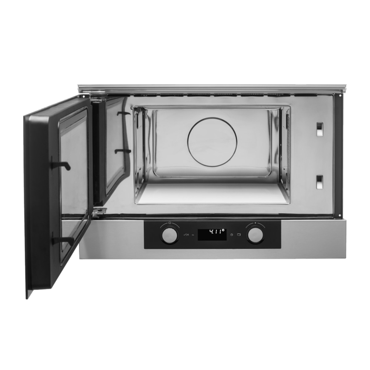 Micro-ondas Encastrável com Grill Asko OM8334S e de 22 Litros - Preto e Inox Inox-3
