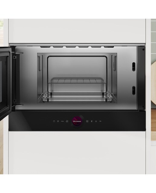 Microondas Bosch 21 litros, con grill, Master Chef - BEL7321B1 - Negro Negro-5