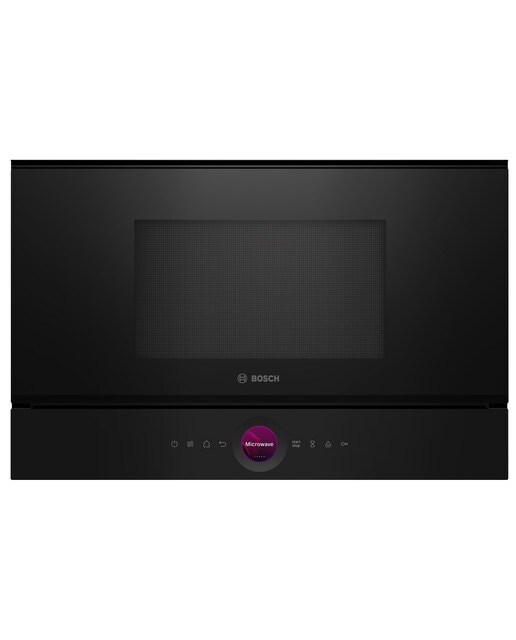 Micro-ondas Encastrável Bosch Serie 8 BFR7221B1 de 21 Litros - Preto Preto-1