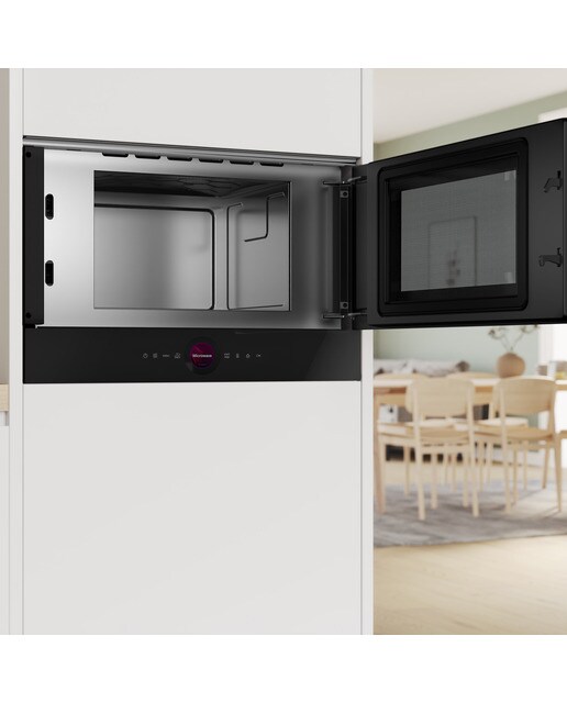 Micro-ondas Encastrável Bosch Serie 8 BFR7221B1 de 21 Litros - Preto Preto-4