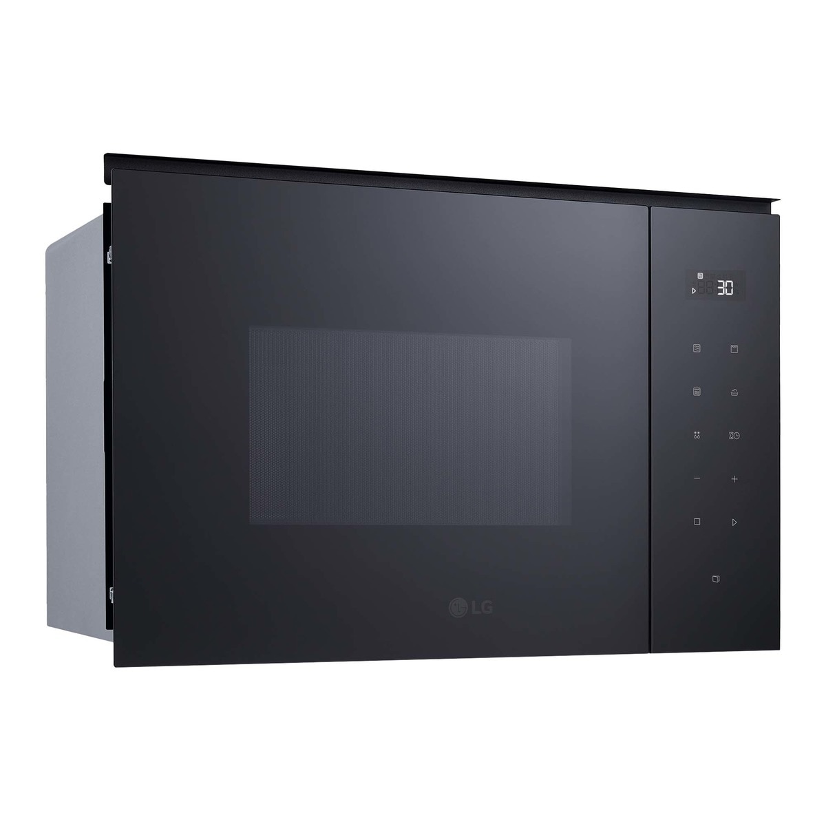 Micro-ondas Encastrável com Grill LG MGBZ2593F de 25 Litros - Preto Vidro preto-2