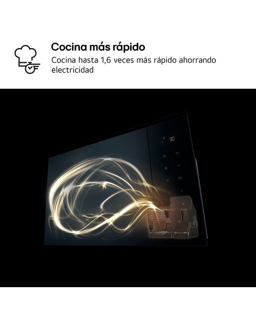 Micro-ondas Encastrável com Grill LG MGBZ2593F de 25 Litros - Preto Vidro preto-6