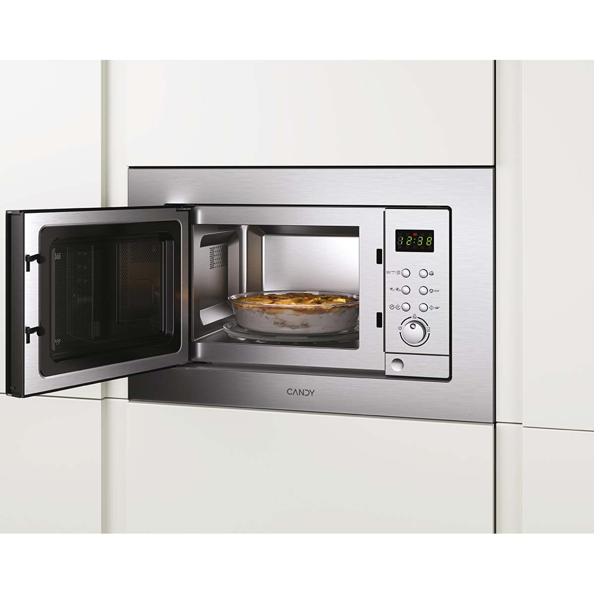 Microondas integrable Candy 20 litros con grill - CMGI201EX - Inox Inox-4