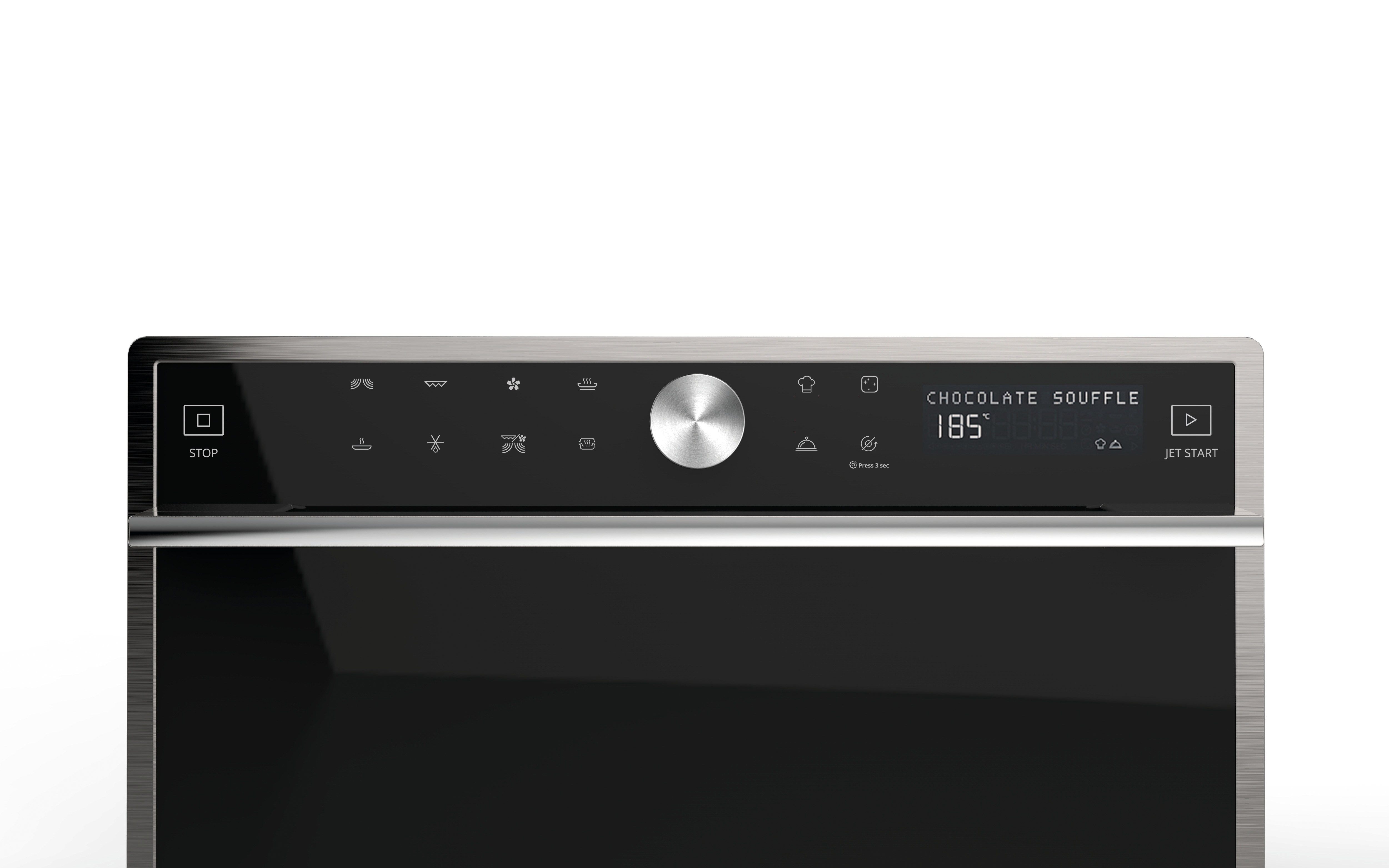 Microondas convección Whirlpool 33 litros y con grill - MWSC 9133 SX - Inox Inox-3